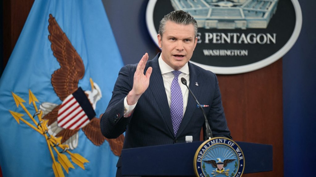 Hegseth announces military members can carry personal firearms on US bases