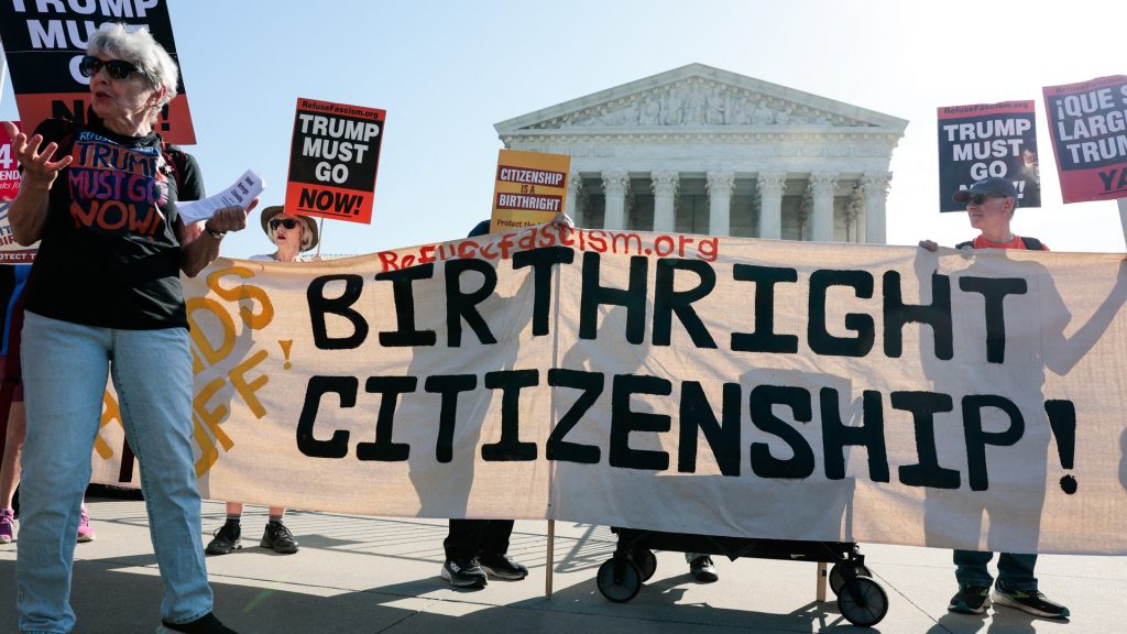 Trump’s birthright citizenship ban encounters skepticism at Supreme Court