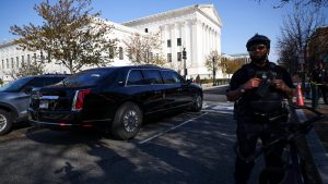 Trump heads to Supreme Court birthright citizenship hearing alongside Bondi