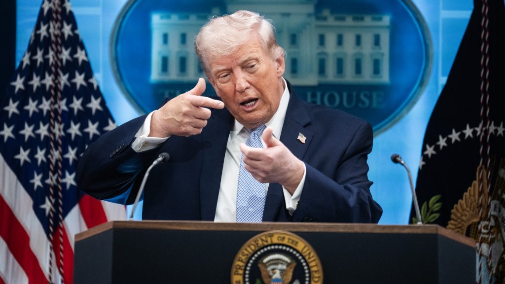 Trump questions funding social programs as he calls for defense budget increase