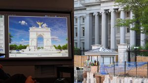 Arches and ballrooms: How Trump is leaving his mark on Washington