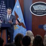 Hegseth warns Iran to ‘choose wisely,’ as Caine details blockade