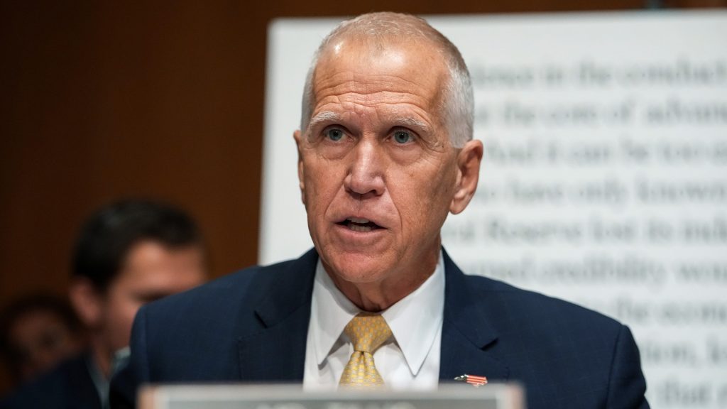 Tillis to end blockade of Warsh confirmation after DOJ drops Powell probe