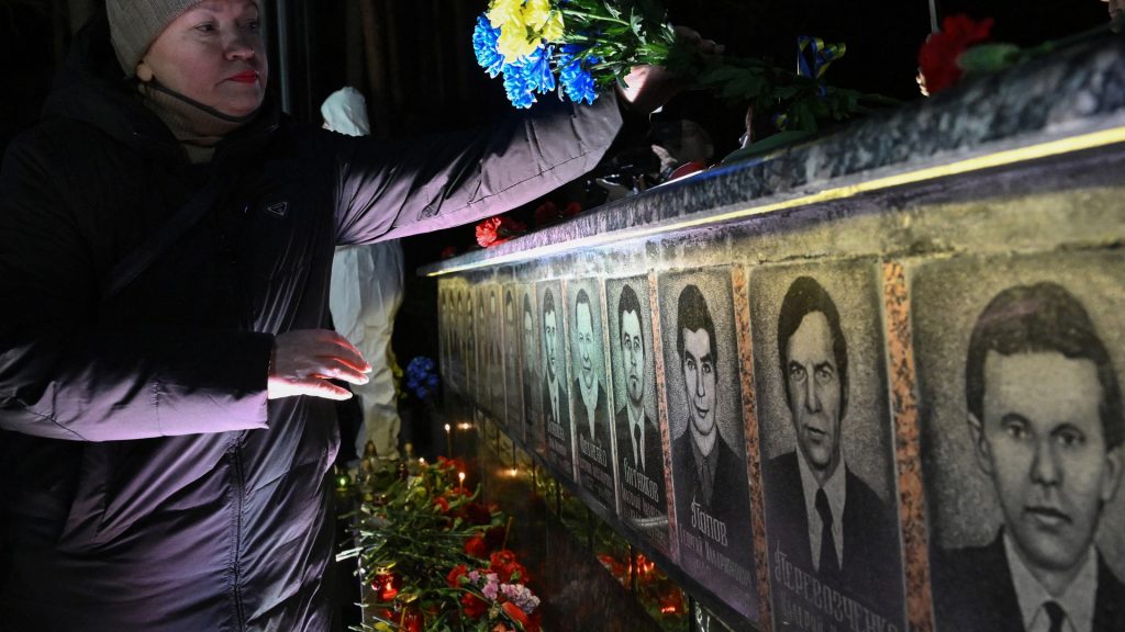 Russian, Ukrainian strikes kill at least 16 as Chernobyl anniversary renews safety fears