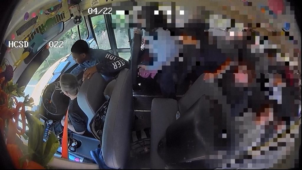 Mississippi students stop runaway school bus after driver passes out