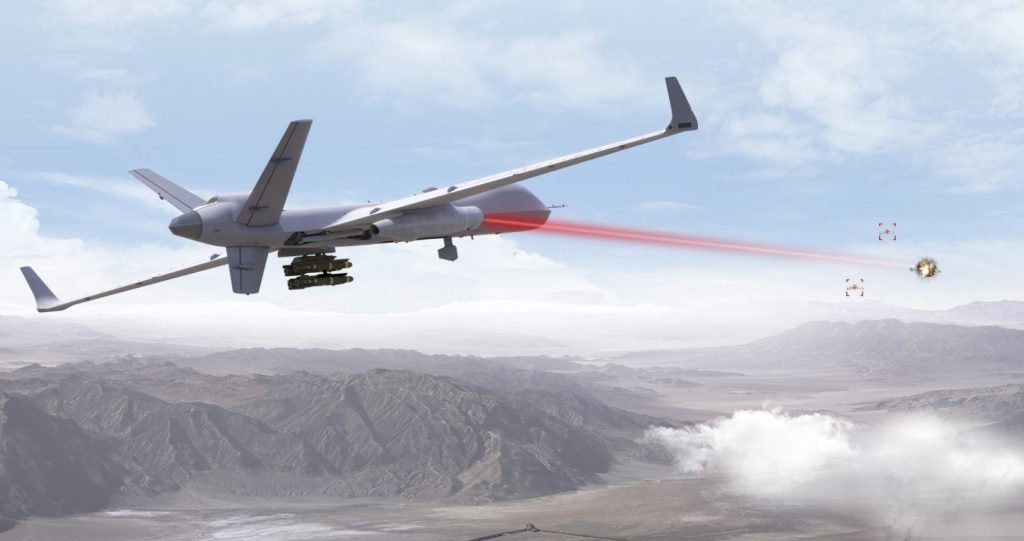 The US military wants a fleet of missile-killing laser drones