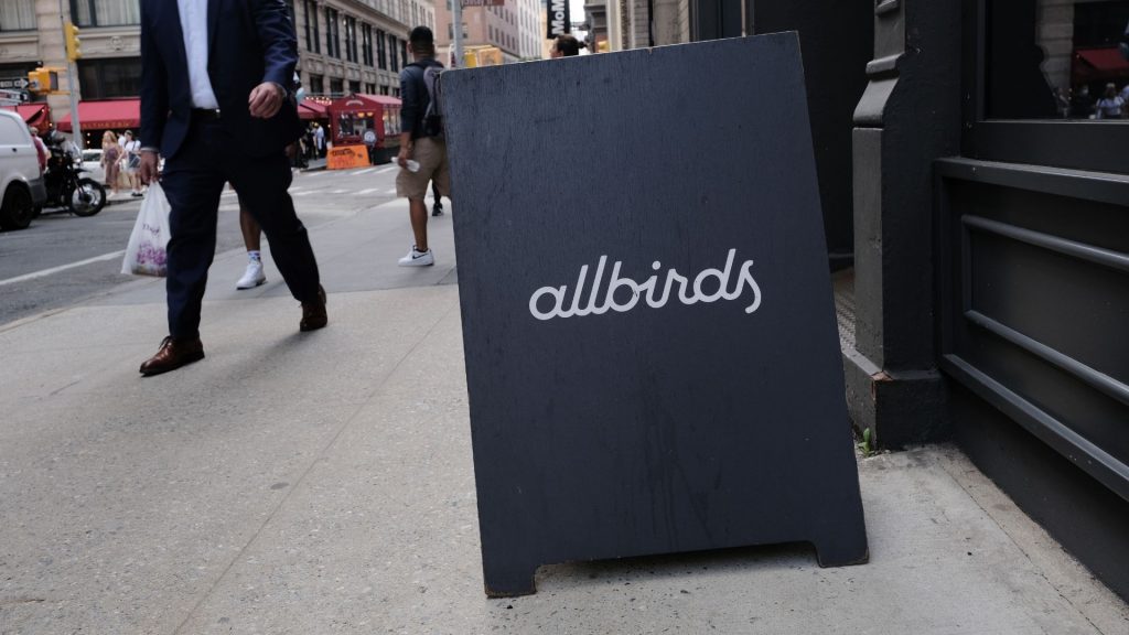 Shoe brand Allbirds trades in sneakers for AI, stock skyrockets