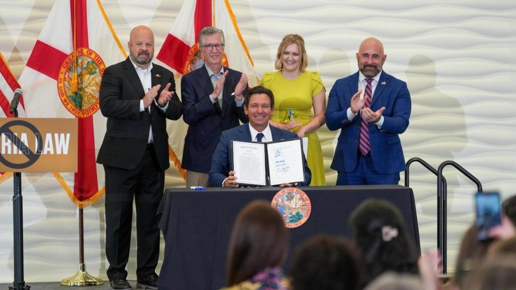 DeSantis signs law giving Florida power to label groups as terrorists