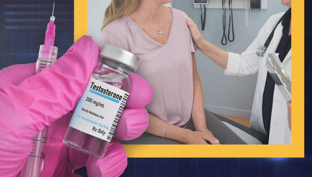 Menopause gets a testosterone twist: Miracle boost or medical gray area?