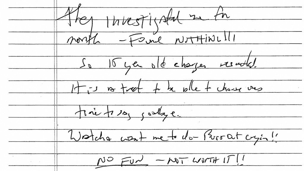 Judge unseals suicide note allegedly written by Jeffrey Epstein