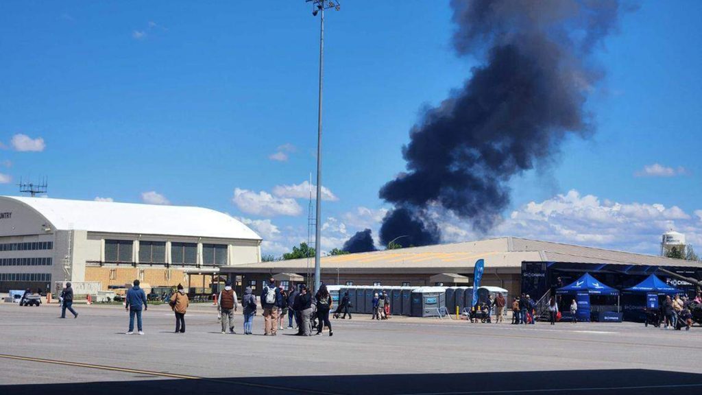 Jets collide at Mountain Home Air Force Base in Idaho
