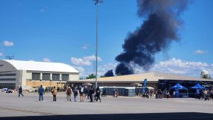 Jets collide at Mountain Home Air Force Base in Idaho