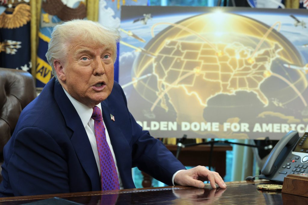 Trump’s Golden Dome missile shield estimated to cost $1.2 trillion