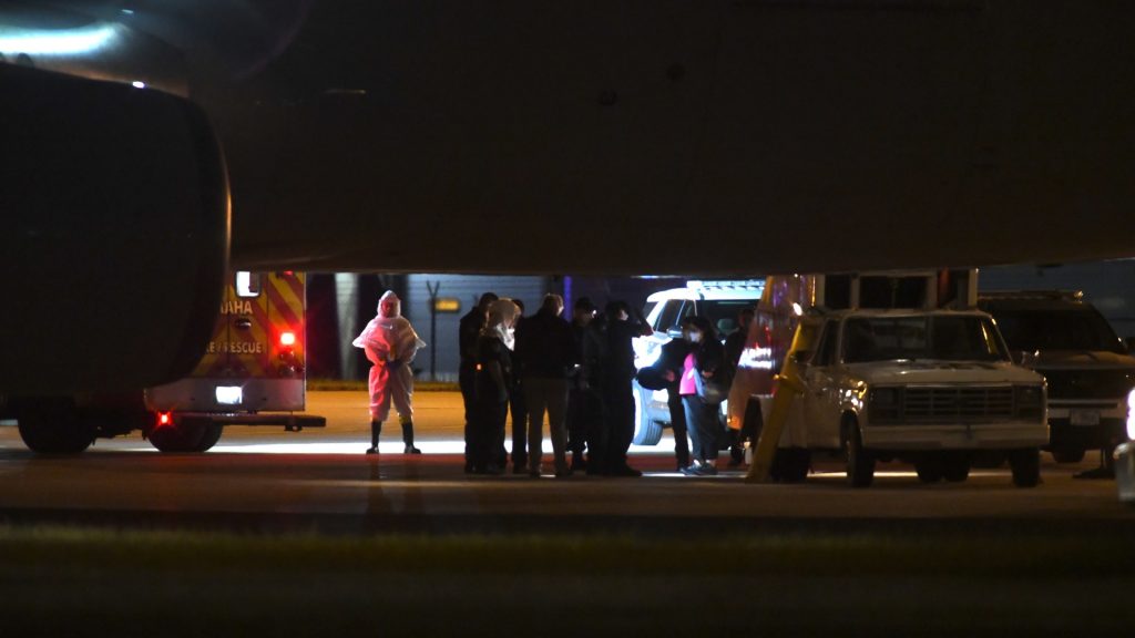 American passengers from hantavirus-hit cruise ship arrive in Nebraska