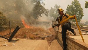 New wildfires threaten homes and historic sites around Southern California