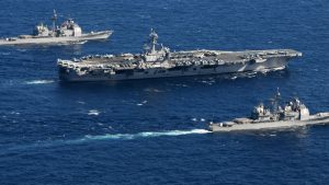 Navy strikes back at Iranian attacks on US warships