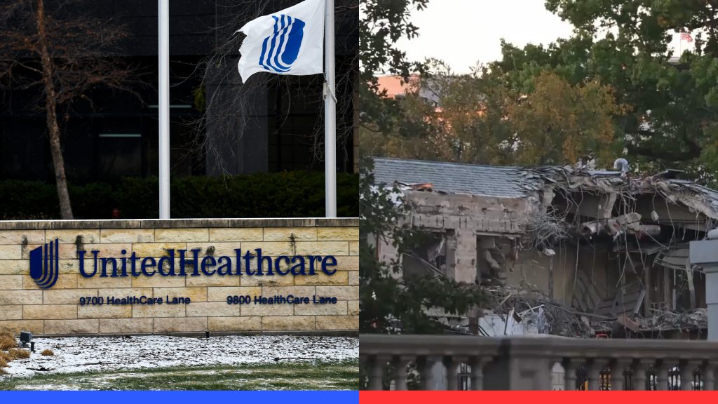 Most Americans oppose Trump’s ballroom; UnitedHealthcare worker fired over video about WHCD shooting