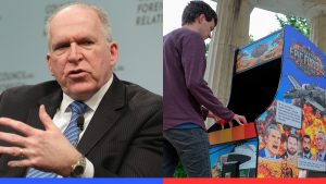 Ex-CIA head says government employees resisting Trump; New video game mocks Iran war