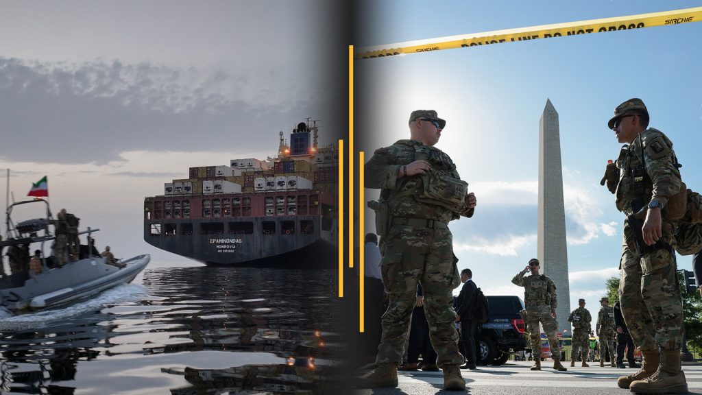 Hormuz fighting resumes as ceasefire falters; Secret Service shoots suspect in DC