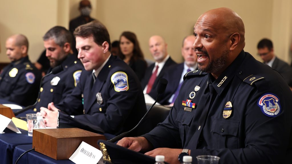 Police who defended Capitol on Jan. 6 sue over Trump compensation fund