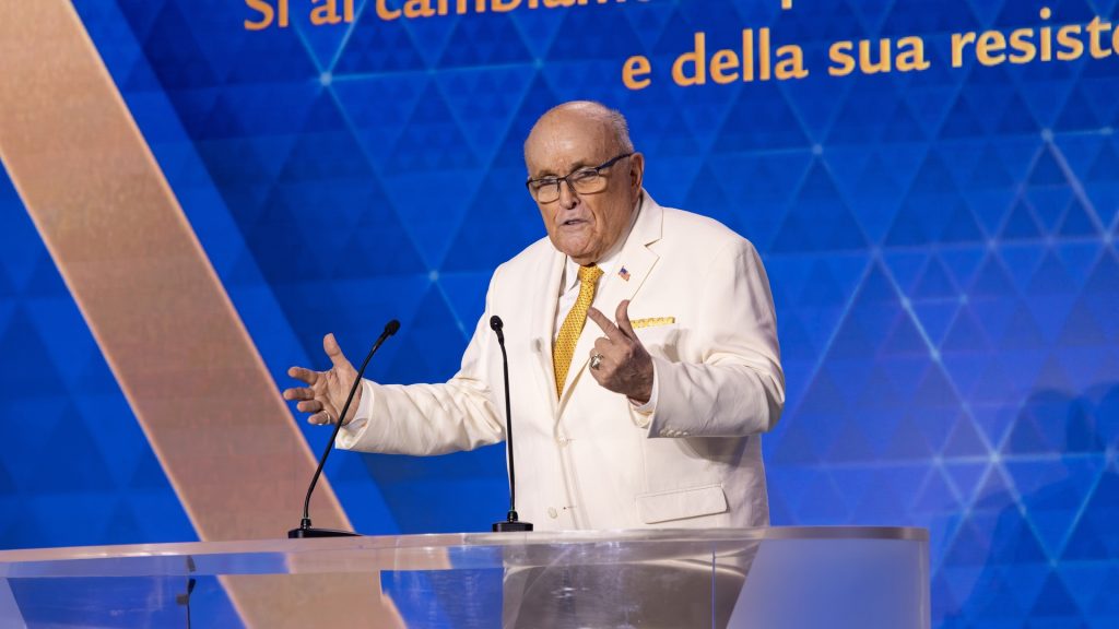 Rudy Giuliani hospitalized, in ‘critical but stable condition,’ his spokesperson says