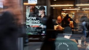 April jobs report shows stable but sluggish growth