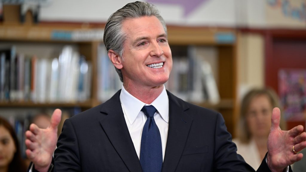 Newsom promotes populist programs as potential presidential preview