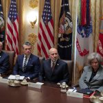 Trump gathers Cabinet as Iran accuses US of violating truce