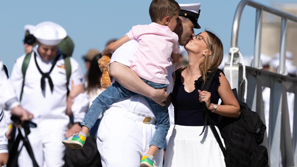 USS Gerald R. Ford returns home after record deployment