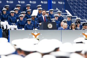 Vance advises Air Force Academy graduates to not concede decision making to AI