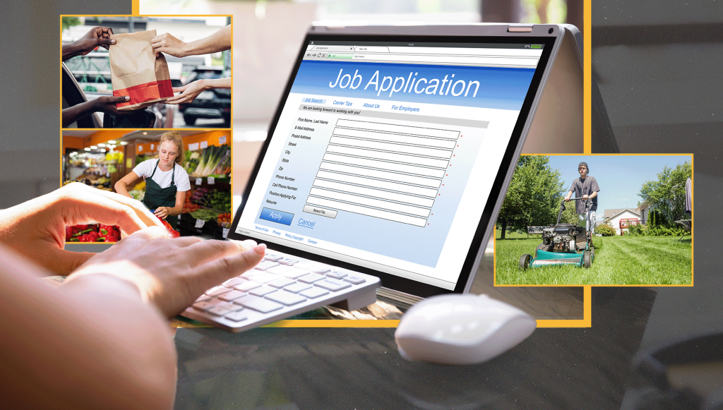 What happens when the traditional teen job disappears?