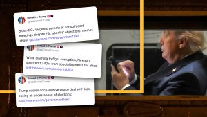 When Trump serves up ‘Just the News,’ it comes with a side of bias