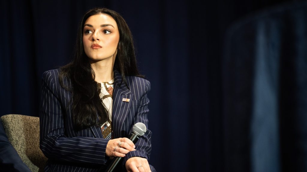 Alexis Wilkins, country singer and Kash Patel’s girlfriend, sues MS NOW for defamation