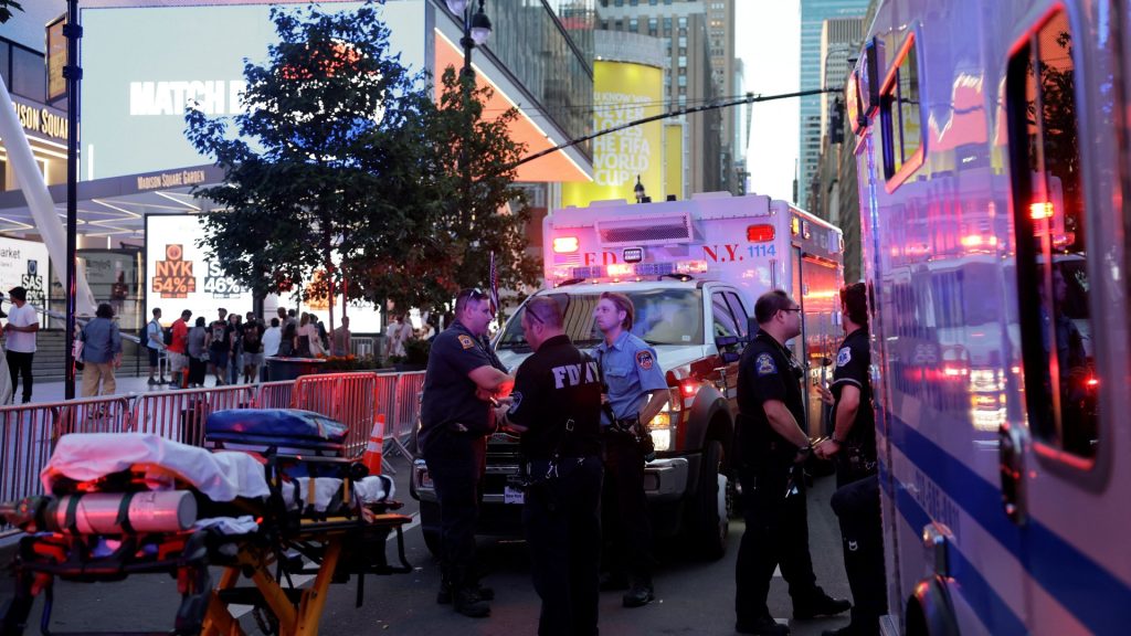 Police investigate Penn Station knife attack as Trump heads to NYC for NBA Finals