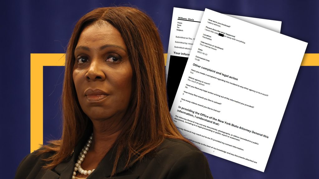 NY AG Letitia James gets hundreds of taunts, racial slurs in ICE public reporting portal