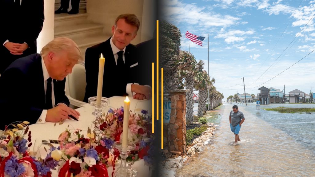 Trump, Iran sign peace deal early; Arthur raises flood threat along Gulf Coast