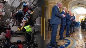 Twin earthquakes devastate Venezuela; GOP senators reverse course after Trump clash