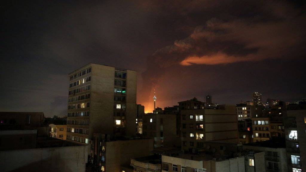 US launches further strikes in Iran after Trump promised ‘very hard’ response