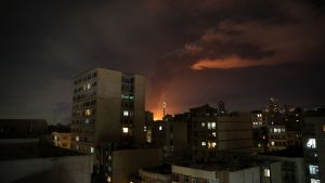 US launches further strikes in Iran after Trump promised ‘very hard’ response