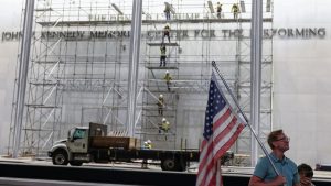 Workers remove Trump’s name from the Kennedy Center after judge’s ruling