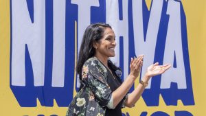 Nithya Raman moves into second in LA Mayor’s race as Pratt, Trump question vote count