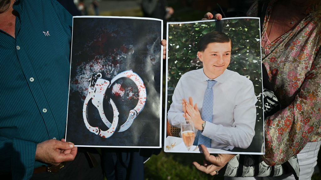 White teen was handcuffed while dying. Now Britain is asking why