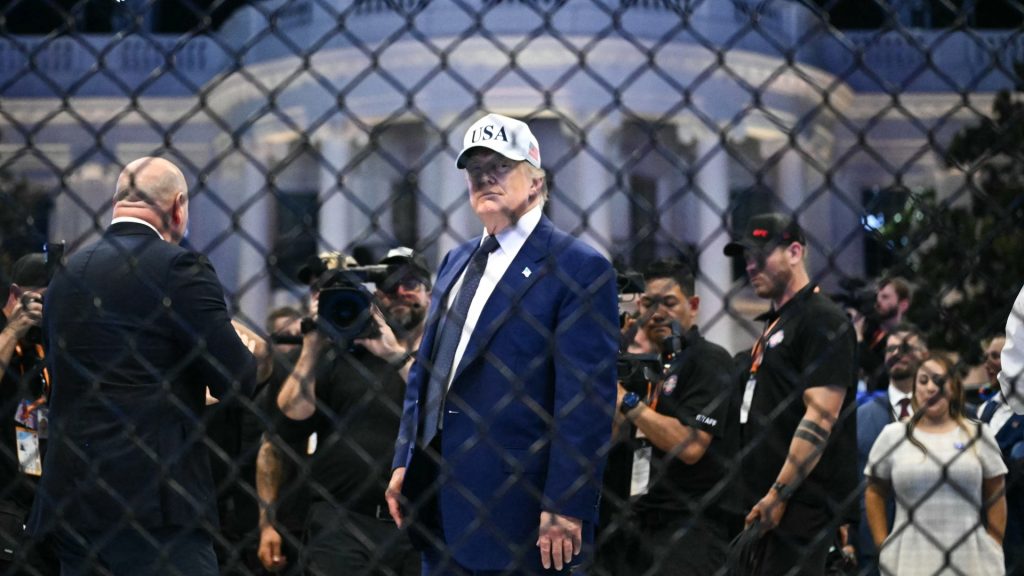 White House UFC fight draws thousands for Trump and America’s birthday