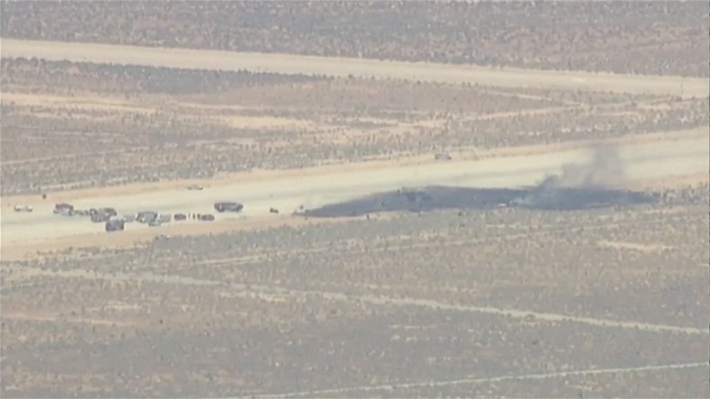 8 people killed in B-52 bomber crash at California base, officials confirm