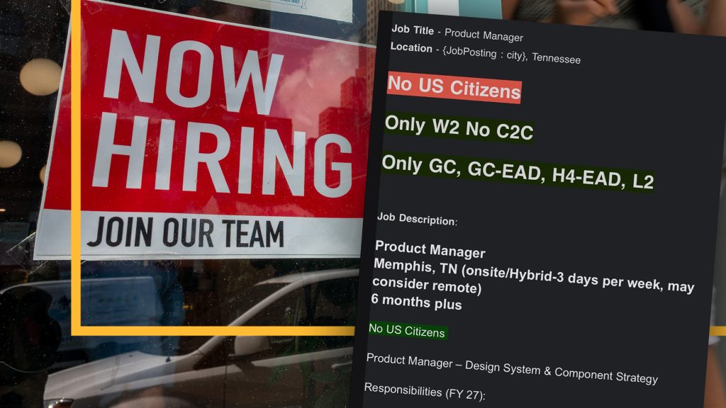 Companies are intentionally seeking out visa workers. The payoff is fed inquiries, low wages