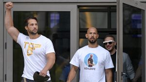 Tate brothers head to federal court as Britain pursues extradition