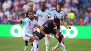 Following controversial red card, US falls 4-1 to Belgium in World Cup