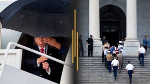 Iran denies Trump peace talks as new strikes continue; Washington honors Graham