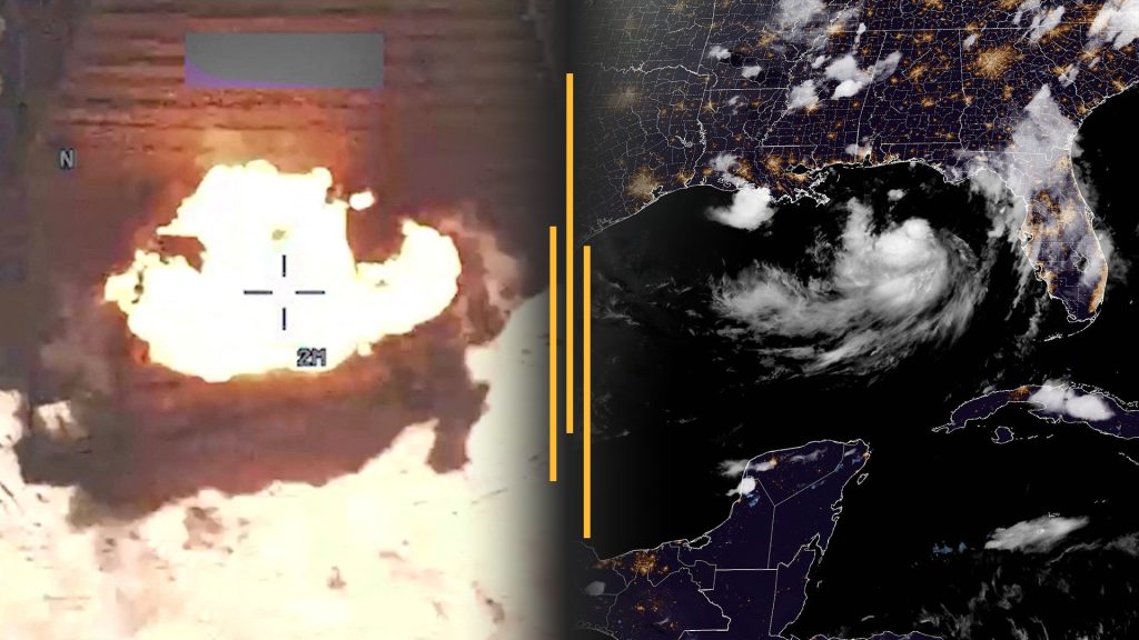 Iran conflict widens after 10 days of strikes; Tropical Storm Bertha strengthens