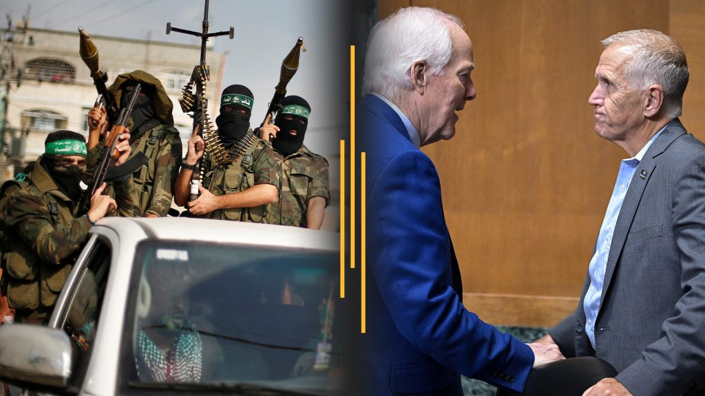Trump claims Hamas disarmament deal; Threatens to pull AG pick over two GOP senators
